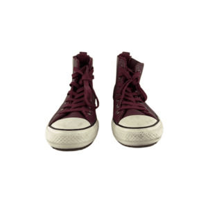 Converse women's burgundy high top sneakers size 7